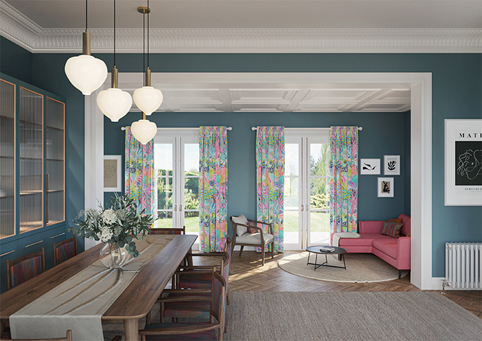 Kolkata Velvet, Rainbow - Made to Measure Curtain - Image 14